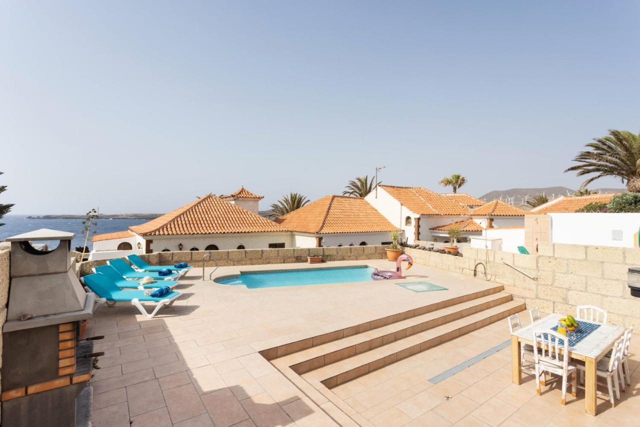 Casa Higo - Private Pool - Ocean View - Bbq - Terrace - Free Wifi - Child & Pet-Friendly - 3 Bedrooms - 6 People Poris de Abona Bagian luar foto