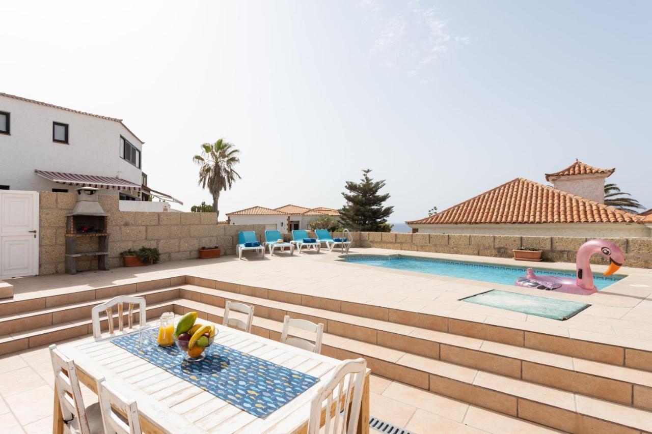 Casa Higo - Private Pool - Ocean View - Bbq - Terrace - Free Wifi - Child & Pet-Friendly - 3 Bedrooms - 6 People Poris de Abona Bagian luar foto