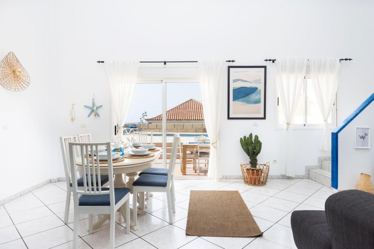 Casa Higo - Private Pool - Ocean View - Bbq - Terrace - Free Wifi - Child & Pet-Friendly - 3 Bedrooms - 6 People Poris de Abona Bagian luar foto